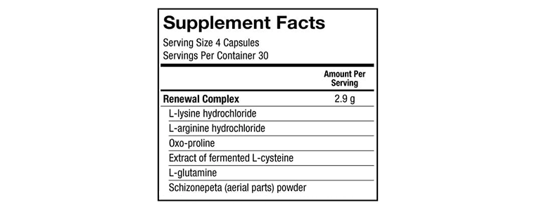 serovital ingredients